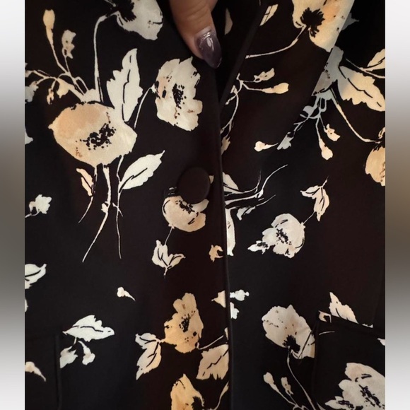 Lauren Ralph Lauren Plus Size Floral Print Blazer Jacket size 18w - Picture 4 of 9